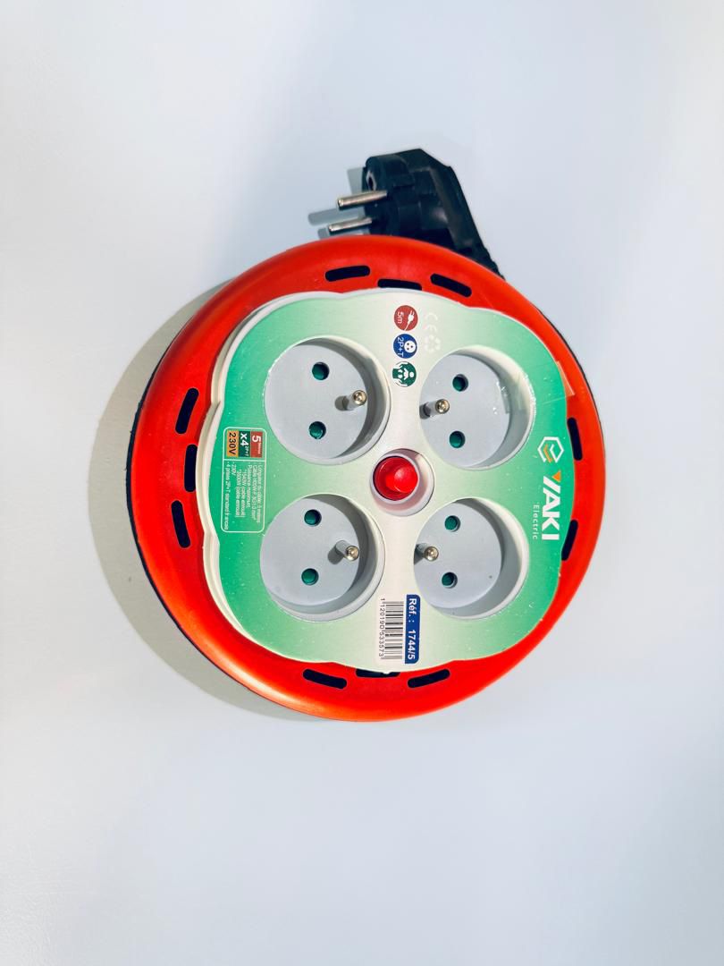 Rallonge 4 trous 5 mètres